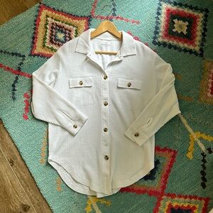 Women’s Vineyard Vines Waffle Knit Shirt Jacket